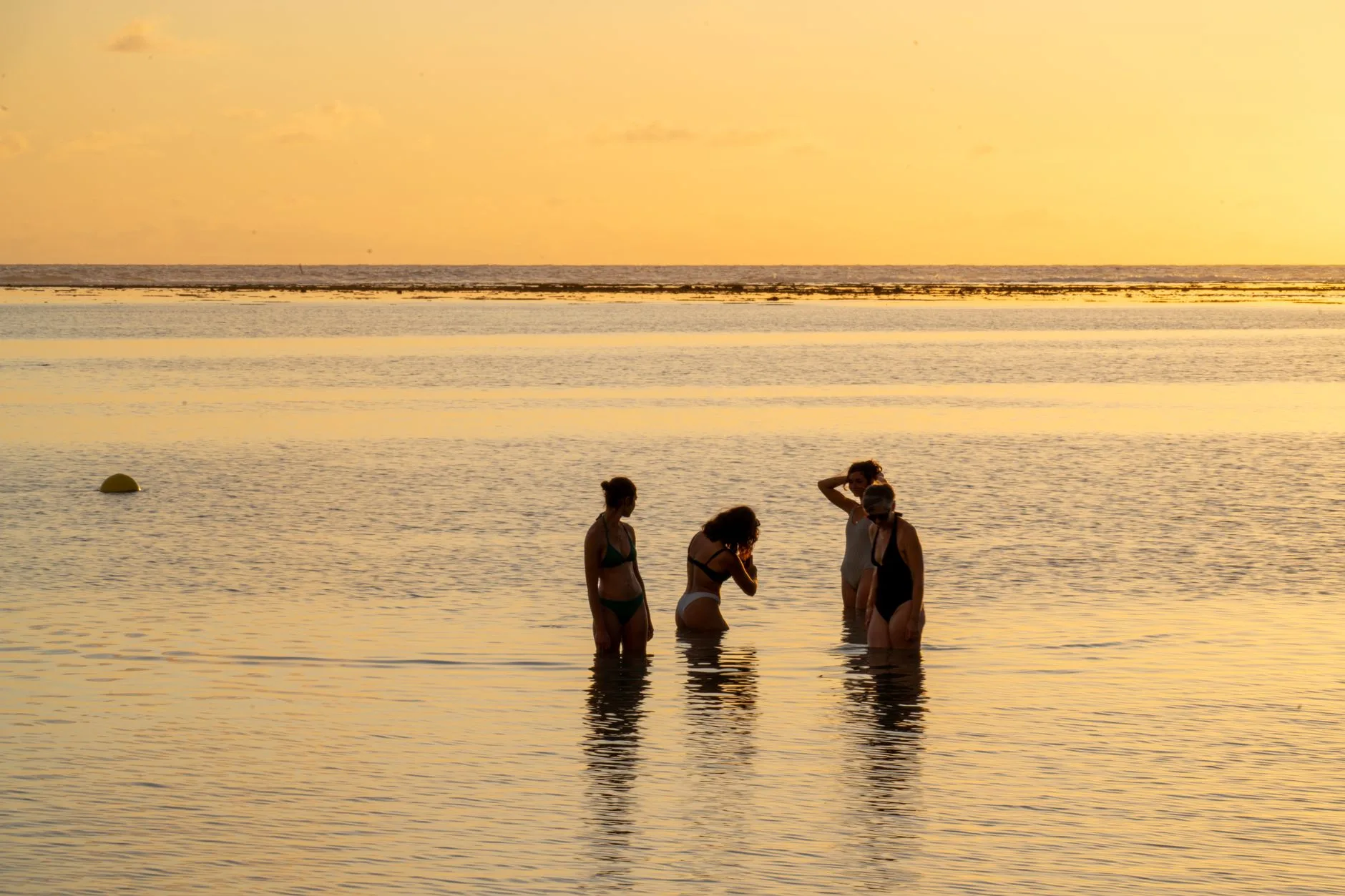️ Les plages : le lagon protégé de Saint-Gilles